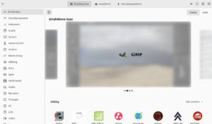 Abbildung 1: AppImagePool bringt eine typische App-Store-Oberfl&auml;che mit.