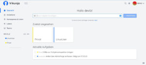 Abbildung 4: Die To-do-App Vikunja wirkt auf den ersten Blick einfach gestrickt, entpuppt sich aber als gute Organisationsplattform f&uuml;r den privaten wie beruflichen Einsatz.