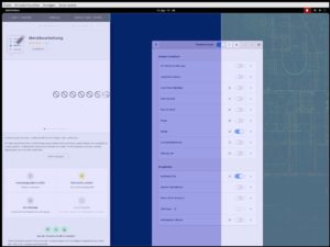 Abbildung 1: gSnap erweitert Gnome um vordefinierte und editierbare Kachellayouts, in die Sie ein Programmfenster nur grob hineinziehen m&uuml;ssen, damit es die Form des vorgegebenen Bildschirmausschnitts annimmt.