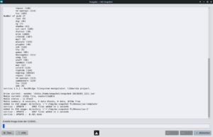 Abbildung 6: MX-Snapshot liefert beim Erstellen des neuen ISO-Images genaue Protokolle zu den einzelnen Arbeitsschritten.