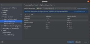 Abbildung 3: Um die Drohne steuern zu können, gilt es, die Bibliothek <span class="ui-element">djitellopy</span> in PyCharm einzubinden.