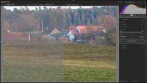 Abbildung 3: Mit dem in der Darktable-Version von Leap 15.5 neu hinzugekommenen Sigmoid-Filter gelingt es unter anderem, dunstverhangene, kontrastarme Fotos aufzupeppen.