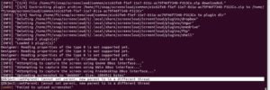 Abbildung 6: Die Protokolle WebDAV und SFTP konnten wir nicht zur Mitarbeit bewegen. Der angezeigte Fehler l&auml;sst auf fehlende Kompatibilit&auml;t zur aktuellen Qt-Version schlie&szlig;en.