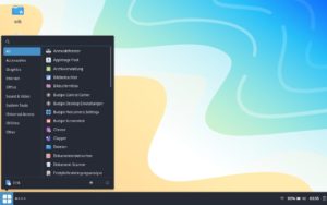 Abbildung 2: Der Budgie-Desktop l&auml;sst sich auch von Einsteigern problemlos nutzen.