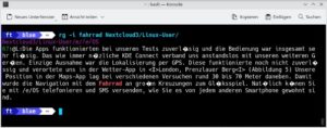 Abbildung 2: Die Eingrenzung &uuml;ber den Pfad bringt eine zielgenaue Ausgabe. Neben dem Pfad zur Datei zeigt das Tool die Zeilennummer an, in der der Paragraf mit dem Suchbegriff beginnt.