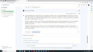 Abbildung 3: Bard kennt im ersten Anlauf die aktuelle Zahl der Jupiter-Monde nicht.