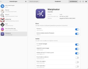Abbildung 4: Flatseal dient als Standardanwendung zur grafischen Handhabung von Flatpak-Berechtigungen und wird selbst als Flatpak installiert.