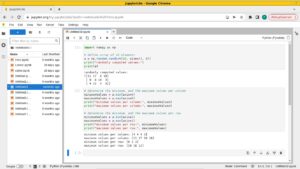Abbildung 4: Gefahrlos entwickeln im Webbrowser: Jupyter Notebooks in Aktion.