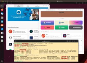 Abbildung 11: Im Snap Store und auf Flathub gibt es oft aktuellere Versionen von Anwendungen, etwa RetroArch 1.15.x statt 1.14.x.