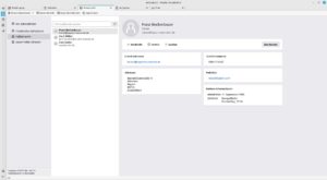 Abbildung 10: Zu jedem Kontakt erfassen Sie in Thunderbird detaillierte Daten.