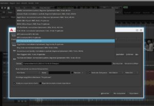 Abbildung 11: Ardour bietet eine Vielzahl von voreingestellten Export-Formaten f&uuml;r Audio auf verschiedensten Plattformen.