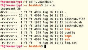 Abbildung 1: W&auml;hrend der Installation entsteht im Home ein versteckter Ordner, der einige Verzeichnisse und Dateien enth&auml;lt. Die Datei <code>config</code> enth&auml;lt neben dem Rechnernamen auch das eindeutige Zugangs-Token f&uuml;r das Konto.