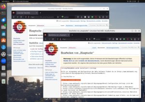 Abbildung 1: MediaWiki-Installationen sehen wie die Wikipedia aus, weil die große Enzyklopädie diese Software nutzt.