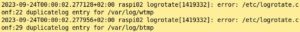 Abbildung 2: Mithilfe von Grep und einem Regex lassen Sie sich gezielt Zeilen ausgeben, die mit einer bestimmten Datumsangabe anfangen.