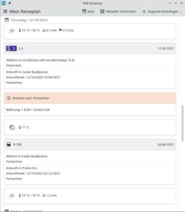 Abbildung 5: Auch bei internationalen Reisen hilft die App, allerdings mit Einschränkungen.
