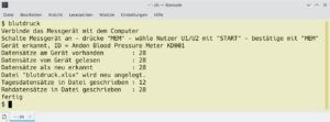 Abbildung 2: Gibt es beim Aufruf noch keine Archivdatei, legt das Programm sie automatisch an.