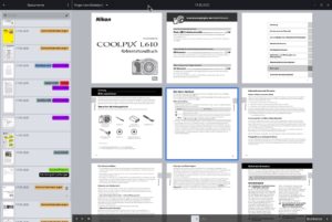 Abbildung 2: Paperwork, ein einfach zu bedienendes Archivierungsprogramm für Scans, kommt mit großen Dokumentenmengen zurecht.