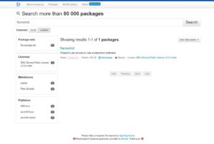 Abbildung 8: Der Paketmanager Nix kann auf über 80 000 Pakete zurückgreifen, die er in mehreren Kanälen organisiert. Auf der Webseite <a href="http://search.nixos.org" target="_blank">http://search.nixos.org</a> sehen Sie bei Bedarf auch den Quellcode von Paketen ein.