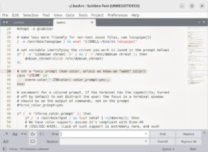 Abbildung 8: Sublime Text läuft unter Linux, Windows und MacOS.