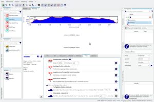 Abbildung 10: Die Filter in QMapShack gestatten es, per Smartphone aufgezeichnete Tracks automatisiert nachzubearbeiten.