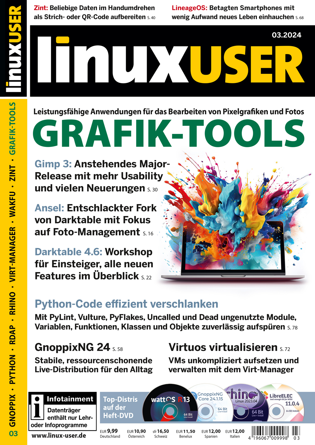 Heftcover LinuxUser 03/2024