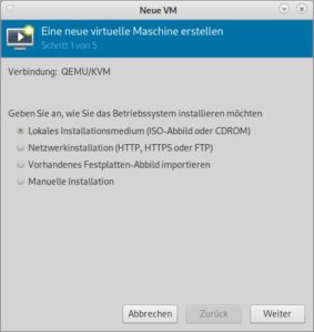 Abbildung 1: In einem bequem zu nutzenden Assistenten konfigurieren Sie virtuelle Maschinen.