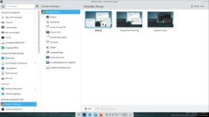Abbildung 2: Breeze stellt mit drei Varianten bei Plasma&nbsp;6 weiterhin das Theme. Nach der &Uuml;berarbeitung wirkt es etwas runder als zuvor.
