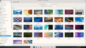 Abbildung 6: Unterschiedliche Hintergrundbilder lassen sich mit Plasma&nbsp;6 in den Systemeinstellungen auch f&uuml;r mehrere Monitore setzen.