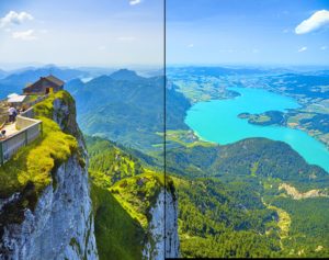 Abbildung 8: Die Endergebnisse (links Sigmoid, rechts Filmic RGB) fallen &auml;hnlich aus, doch der Workflow mit Filmic&nbsp;RGB gestaltet sich komplizierter.