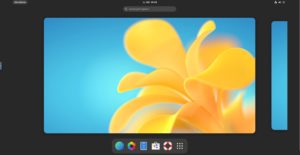 Abbildung 3: Die Gnome Shell von "Orchid" begr&uuml;&szlig;t Sie mit dem gewohnten Aussehen. Nichts deutet auf die verborgenen F&auml;higkeiten des Systems hin.