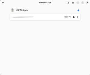 Abbildung 4: Authenticator generiert in Intervallen neue Zahlencodes zur Authentifizierung.