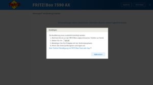 Abbildung 5: Die Fritzbox besteht beim Einrichten des Wireguard-VPNs auf einer zus&auml;tzlichen Authentifizierung &uuml;ber Ihr Festnetztelefon.