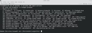Abbildung 6: Arch Linux bot wenige Tage nach der Ver&ouml;ffentlichung bereits Plasma&nbsp;6 an. Das lie&szlig;en wir uns im Test nicht entgehen.