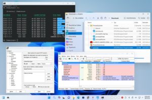 Abbildung 7: Windows-Programme wie Putty und den Sysinternals Process Explorer starten Sie per Klick auf die EXE-Datei. Viele aktuelle Programme laufen aber nicht in Wine.