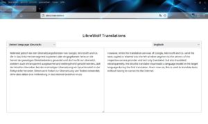 Abbildung 2: Auch in Derivate von Firefox wie Librewolf ist die &Uuml;bersetzungsfunktion integriert.
