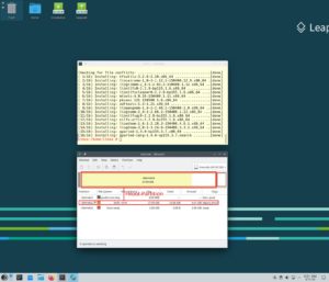 Abbildung 9: Der grafische Festplattenpartitionierer Gparted lässt sich auf einem OpenSuse-Live-System schnell nachinstallieren.