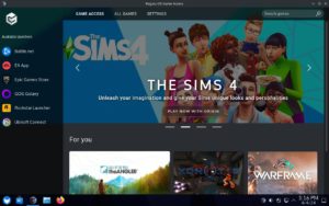 Abbildung 1: Auch Spiele von anderen Plattformen können Sie mit Regata OS nutzen.