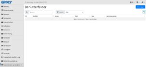 Abbildung 2: Nach der Umstellung der Sprache erscheint eine noch leere Instanz in perfekter deutscher Lokalisierung. Immerhin stammt der Entwickler aus dem deutschsprachigen Raum.