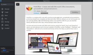 Abbildung 3: Der App-Store kommt mit vielen ungewöhnlichen Anwendungen.