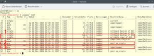 Abbildung 6: Jede Installation&nbsp;(1) mit YaST&nbsp;(2) oder Zypper auf der Kommandozeile&nbsp;(3) und jedes Zur&uuml;ckspielen eines alten Systemzustands hinterl&auml;sst ein wiederherstellbares differenzielles System-Backup.