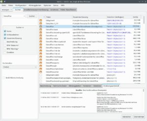 Abbildung 7: Die Rechtsklickoption <span class="ui-element">Gesch&uuml;tzt -- nicht ver&auml;ndern</span> in <span class="ui-element">YaST Software</span> nimmt bestimmte Pakete von einem folgenden Tumbleweed-Upgrade aus.