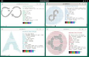 Abbildung 12: Dank Distrobox lassen sich unter Aeon schnell verschiedenste Distributionen als Container einrichten &ndash; mit vollem Zugriff auf deren Repositories und der M&ouml;glichkeit, auch grafische Programme auszuf&uuml;hren.