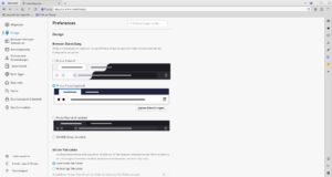 Abbildung 3: Die Konfigurationsdialoge bei Floorp erweisen sich als wesentlich umfangreicher als bei Firefox.