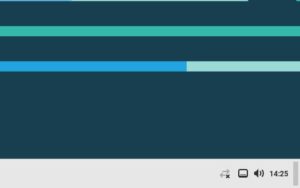 Abbildung 3: Das Cinnamon-Netzwerk-Applet funktioniert unter OpenSuse 15.6 nicht mehr und lässt sich per Rechtsklick entfernen. Die Netzverbindung klappt trotzdem.
