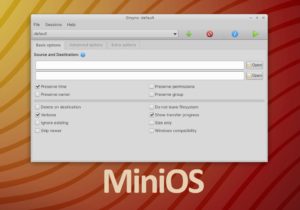 Abbildung 4: Ebenfalls mit an Bord ist in der Standard-Ausgabe das Tool Grsync zum Sichern von Daten über SSH mit Rsync.
