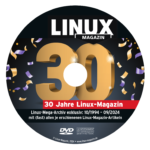 30-Jahre-Mega-Archiv-DVD Linux-Magazin 10/2024