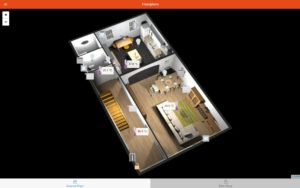 Abbildung 2: Ein Floor Plan in der Main&nbsp;UI von OpenHAB.