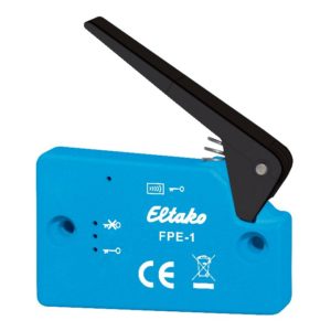 Abbildung 3: Der EnOcean-Schalter FPE-1 von Eltako l&auml;sst sich dank seiner beiden Befestigungsl&ouml;cher vielerorts verschrauben.