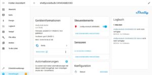 Abbildung 4: Die dazugehörige Seite sammelt alle Informationen zu einem bestimmten Gerät.