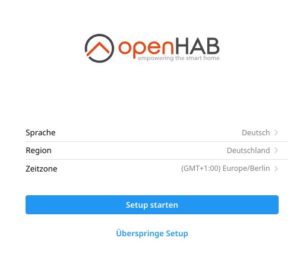 Abbildung 4: Der Setup-Assistent nimmt grundlegende Systemeinstellungen vor.